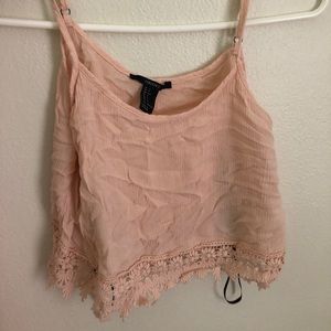 Pink tank top